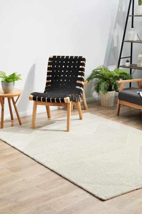 Alpine Floor Rug in Grey