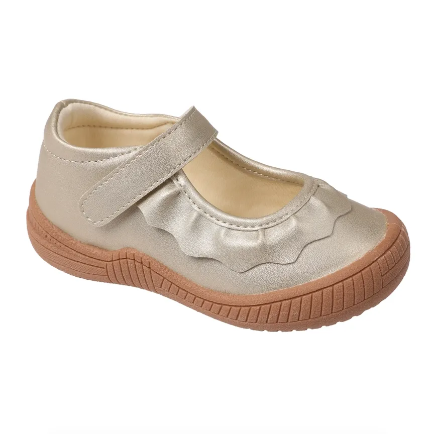 Amina Gold Toddler Shoes