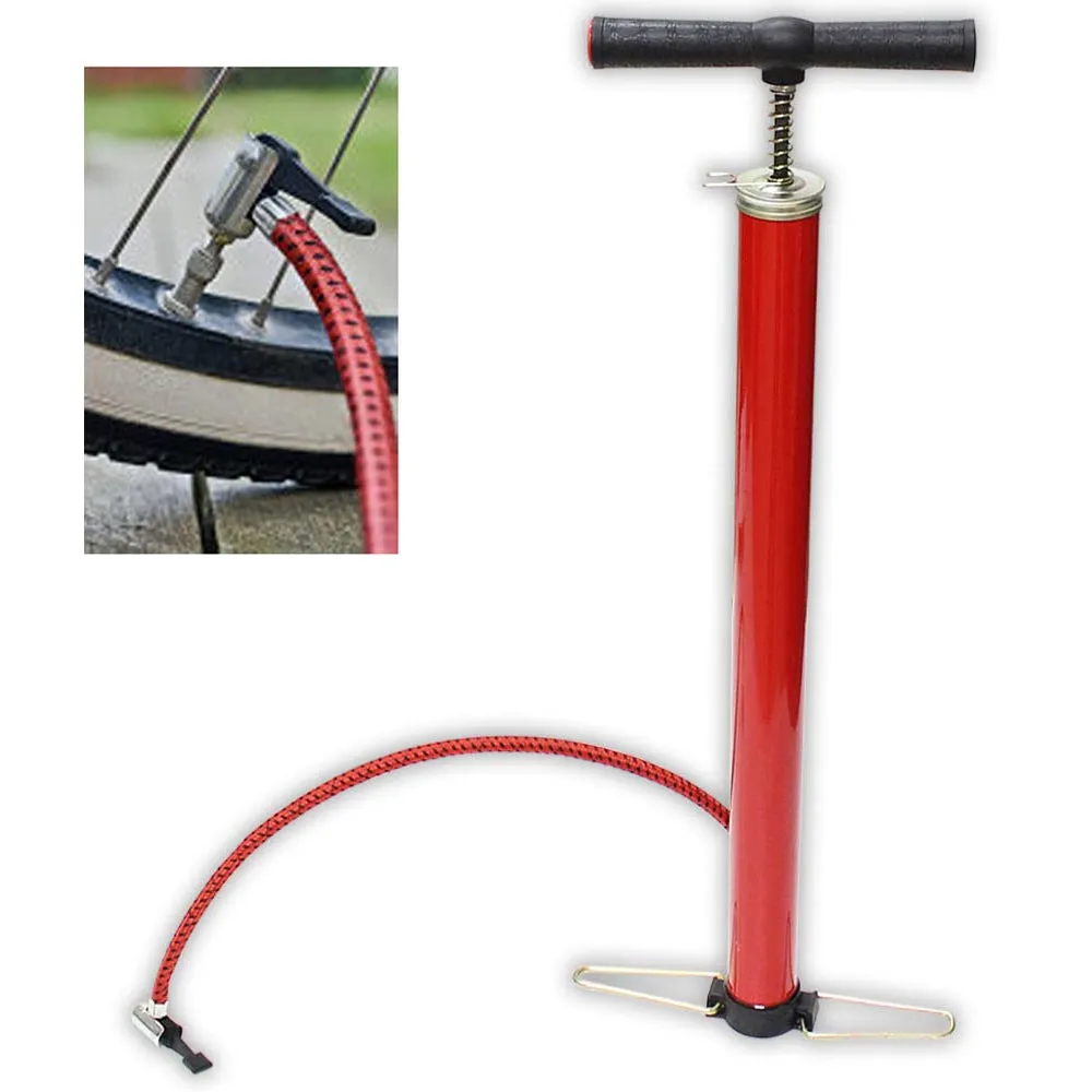 Bicycle Floor Pump Hand Air Ball Inflator Sport Cycling Bicycle Tire Soccer Toys