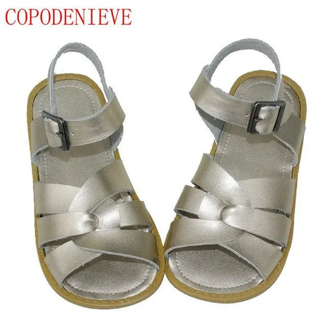 COPODENIEVE Kids shoes boys style sandals baby shoes casual sandals anti-slip hollow air sport children sandals boys sandals