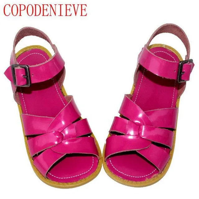 COPODENIEVE Kids shoes boys style sandals baby shoes casual sandals anti-slip hollow air sport children sandals boys sandals