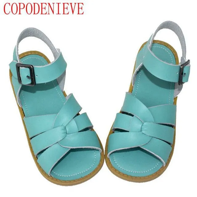 COPODENIEVE Kids shoes boys style sandals baby shoes casual sandals anti-slip hollow air sport children sandals boys sandals
