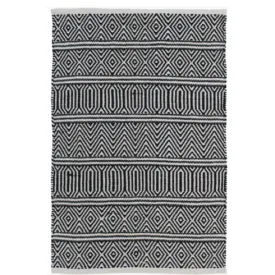 Geo Black - 2' x 3'