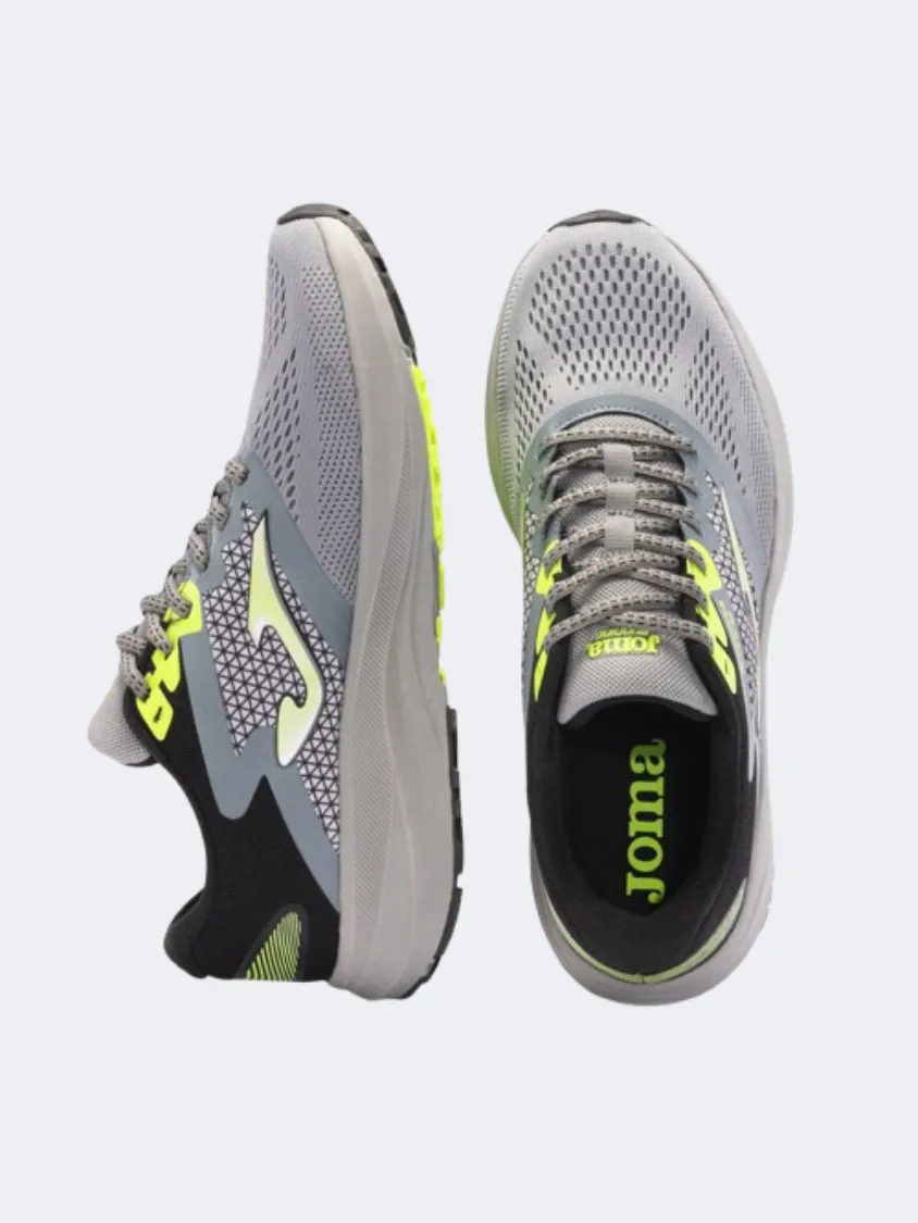 Joma Speed 2431 Men Walking Shoes Grey/Fluor Yellow