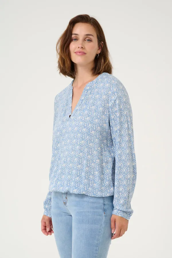 Kaffe Blouse || Sky Blue