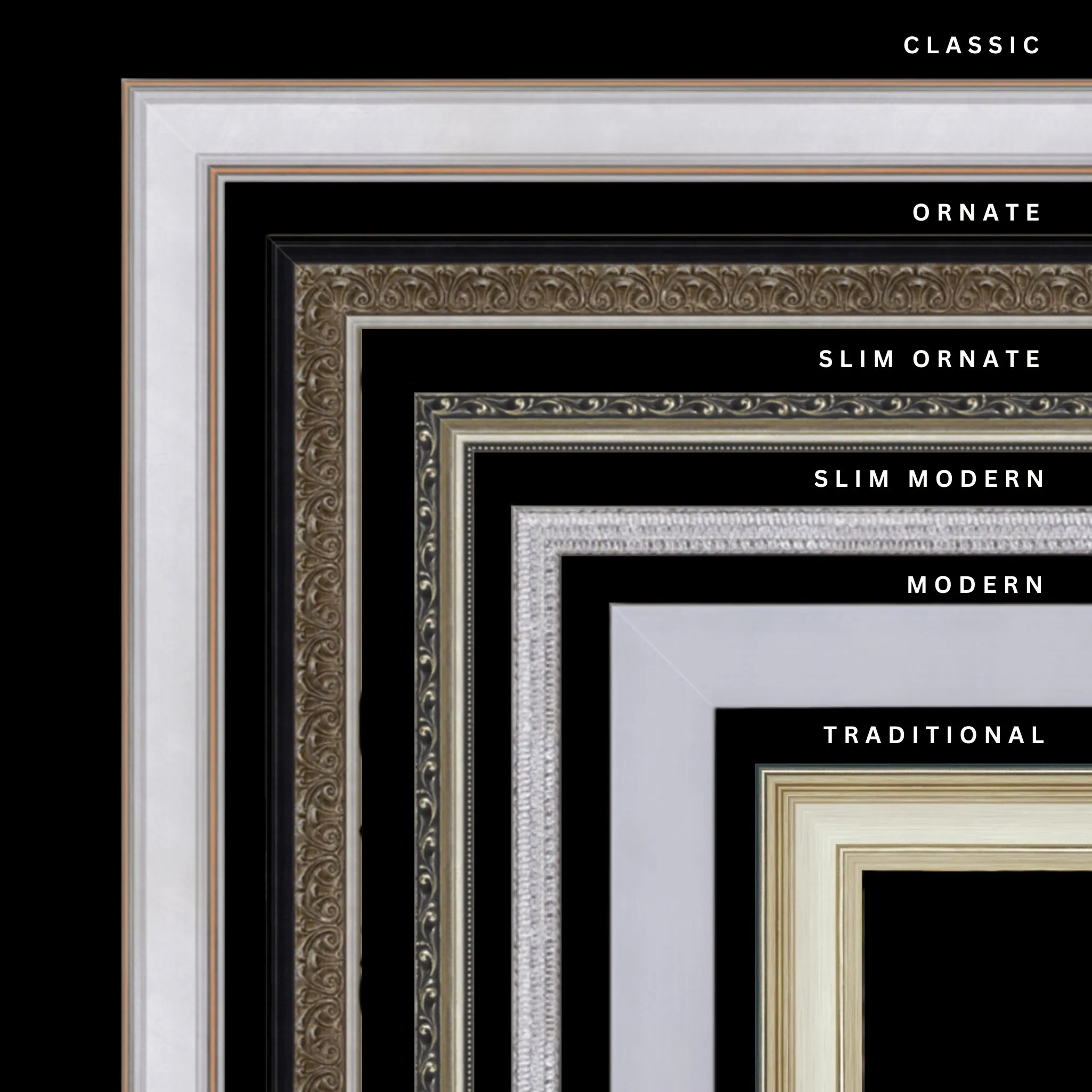 Silver 20x26 Picture Frame Ornate Traditional Classic Antique