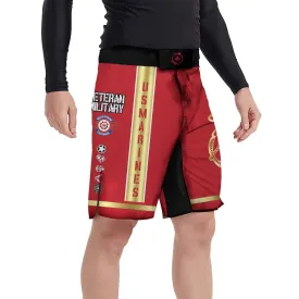 USA Marine Veteran Military Fight Shorts