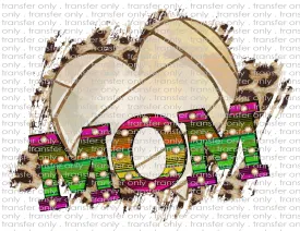 Volleyball Mom - Waterslide, Sublimation Transfers